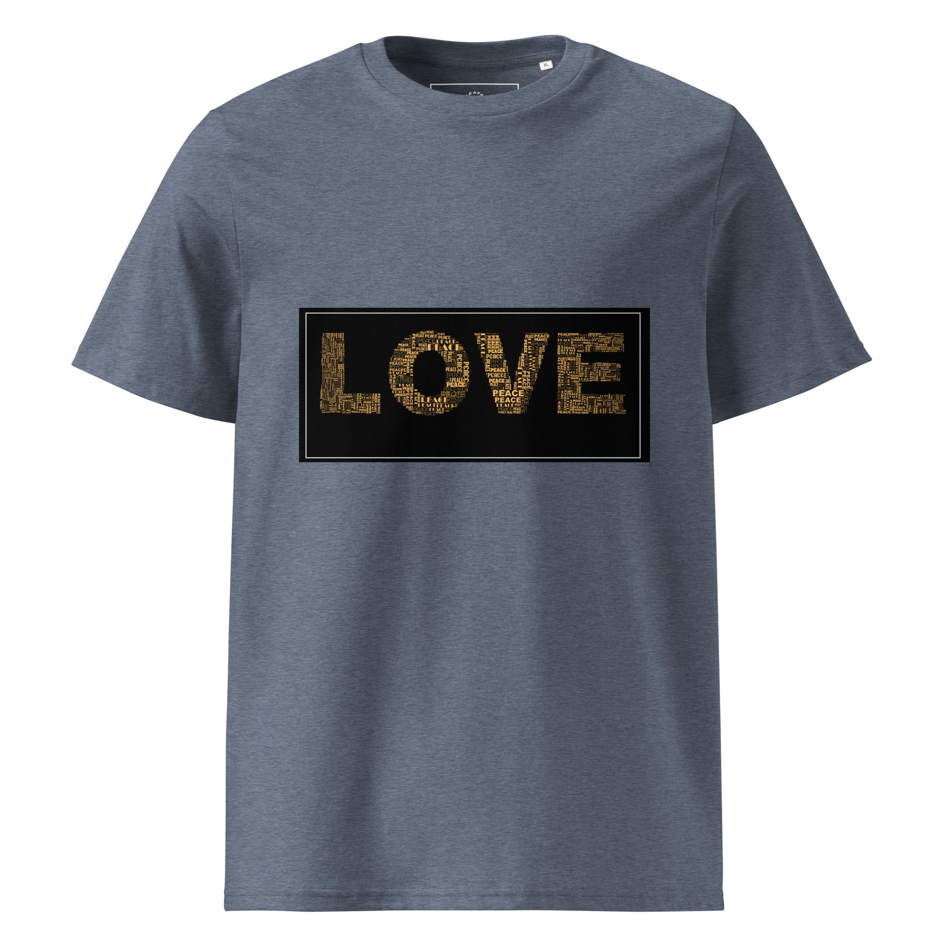 LOVE- Unisex organic cotton t-shirt - TRIPLE-A