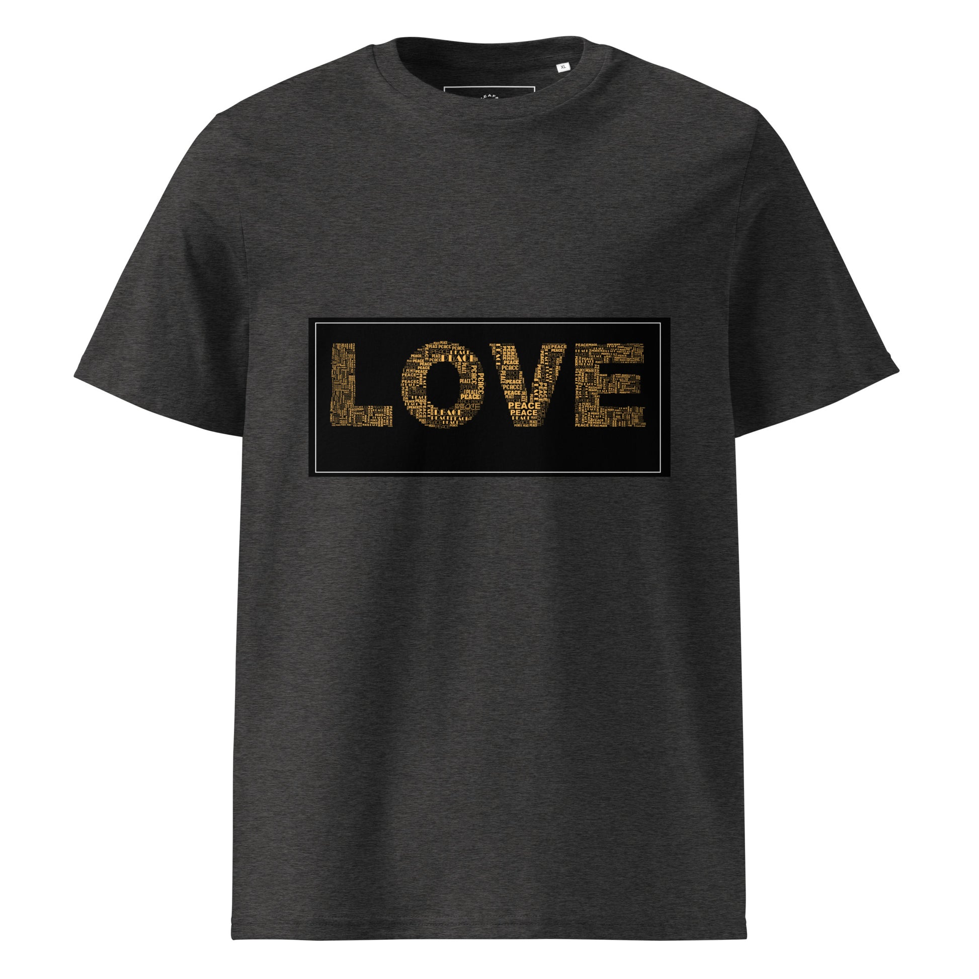 LOVE- Unisex organic cotton t-shirt - TRIPLE-A
