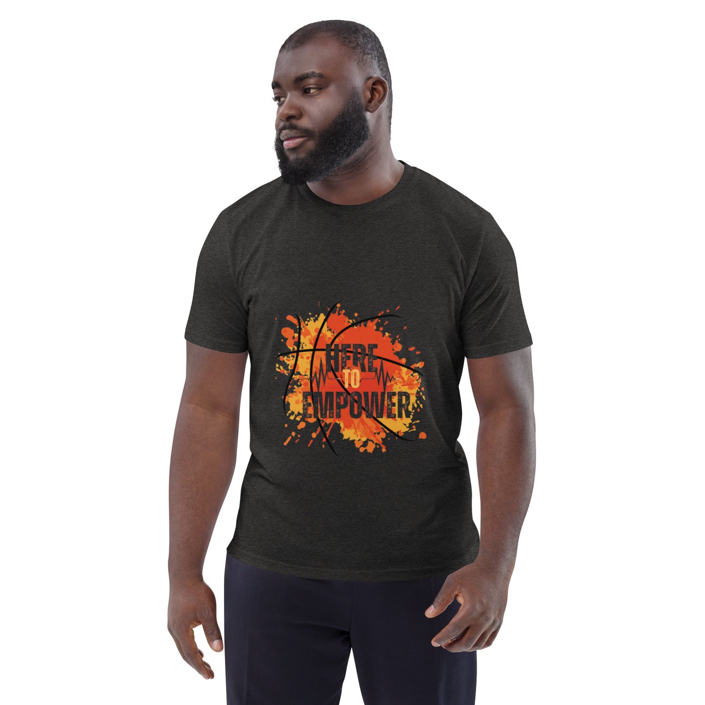 HERE TO EMPOWER- Unisex organic cotton t-shirt - TRIPLE-A