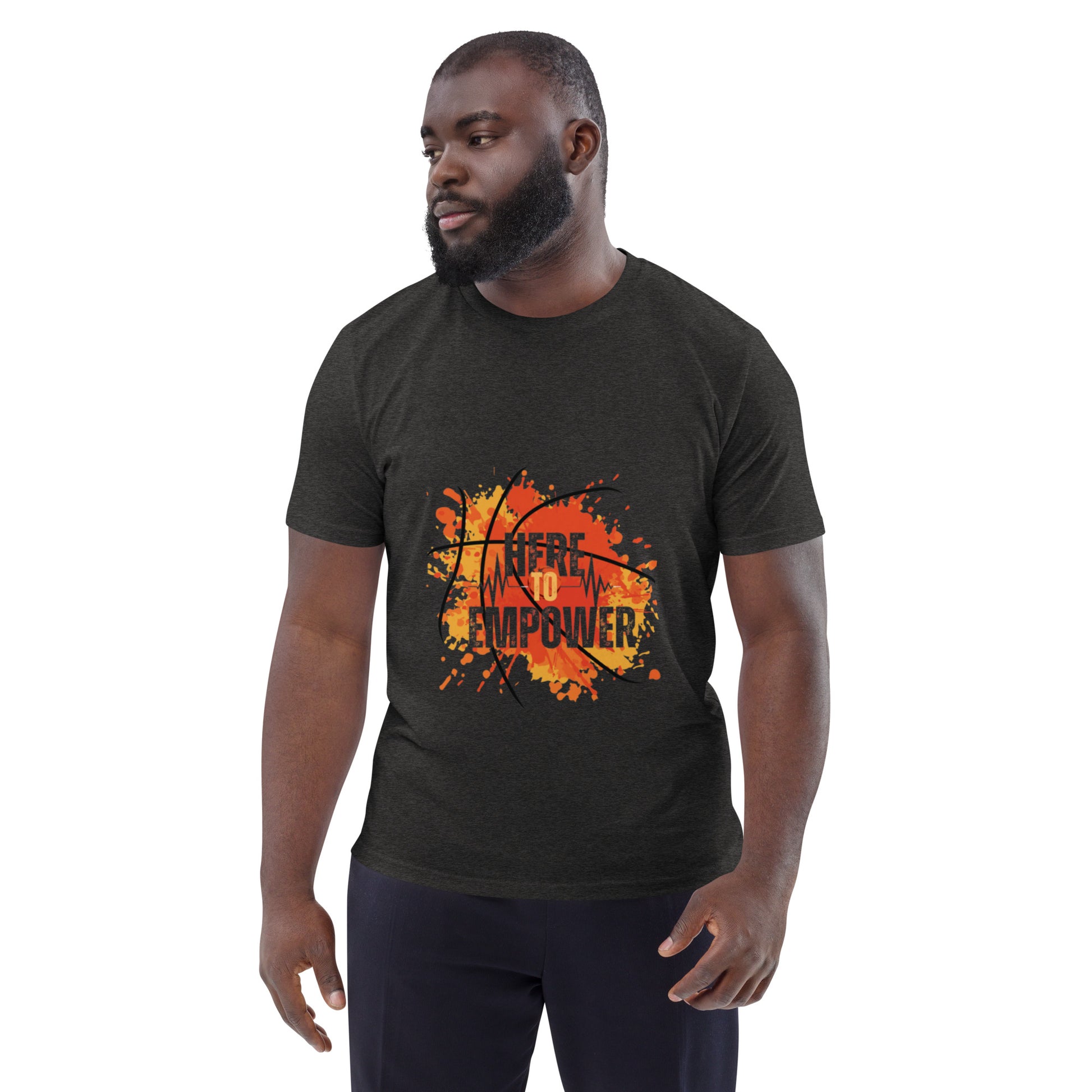 HERE TO EMPOWER- Unisex organic cotton t-shirt - TRIPLE-A