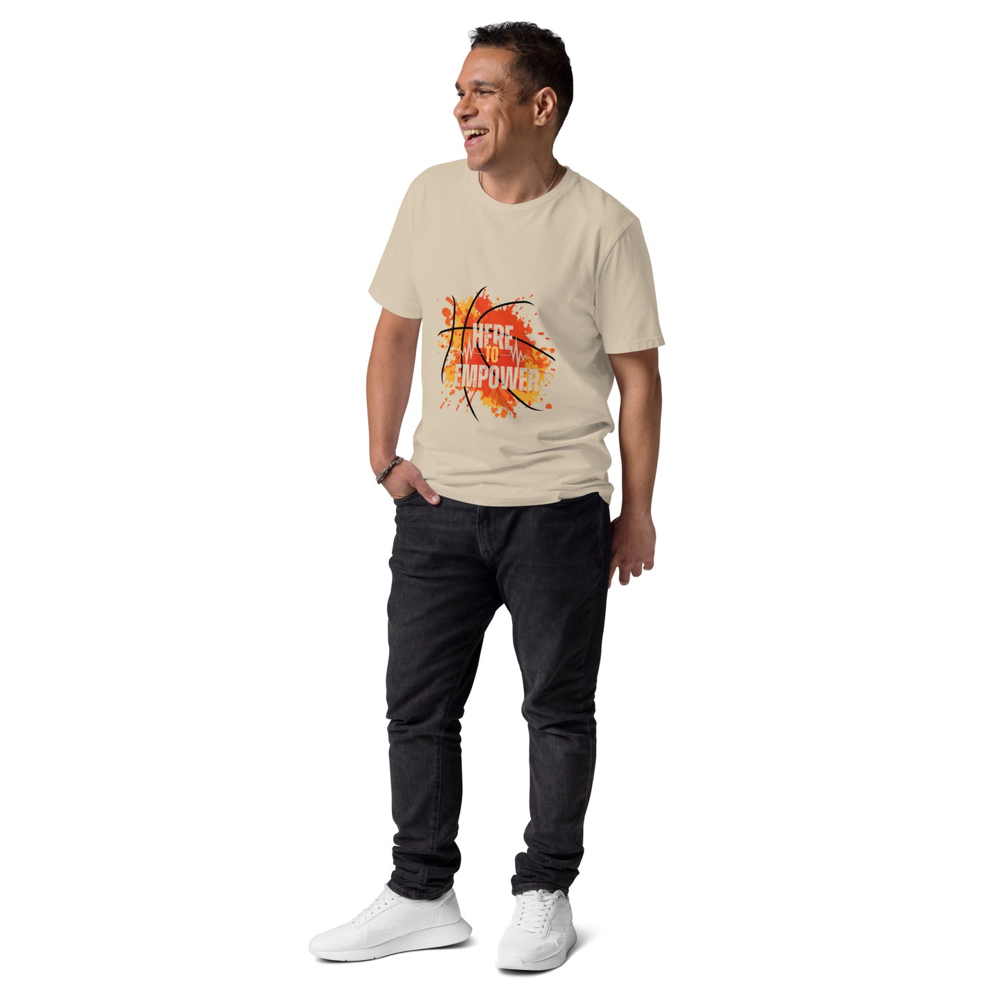 HERE TO EMPOWER- Unisex organic cotton t-shirt - TRIPLE-A