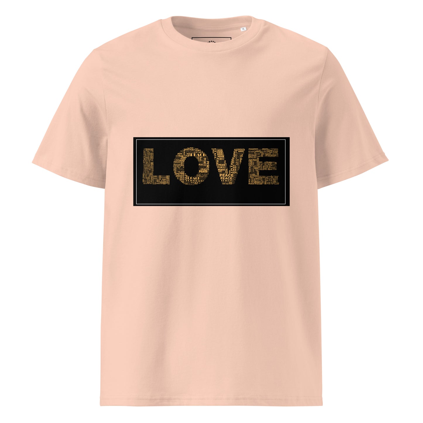 LOVE- Unisex organic cotton t-shirt - TRIPLE-A
