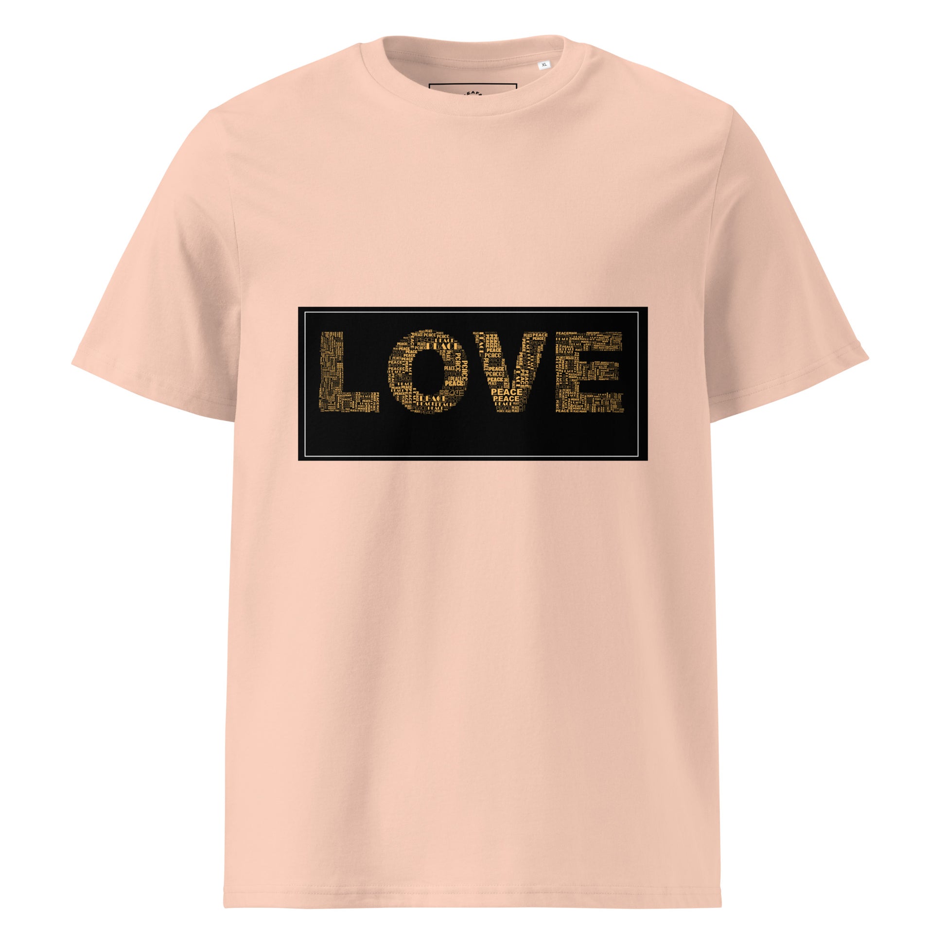 LOVE- Unisex organic cotton t-shirt - TRIPLE-A