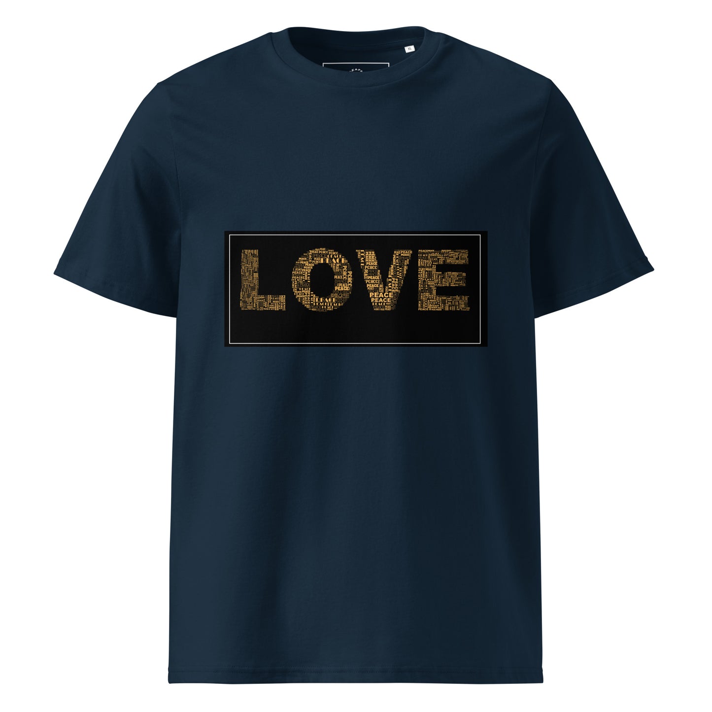 LOVE- Unisex organic cotton t-shirt - TRIPLE-A