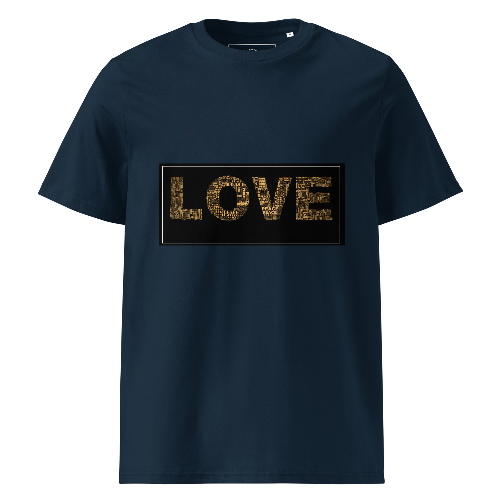 LOVE- Unisex organic cotton t-shirt - TRIPLE-A