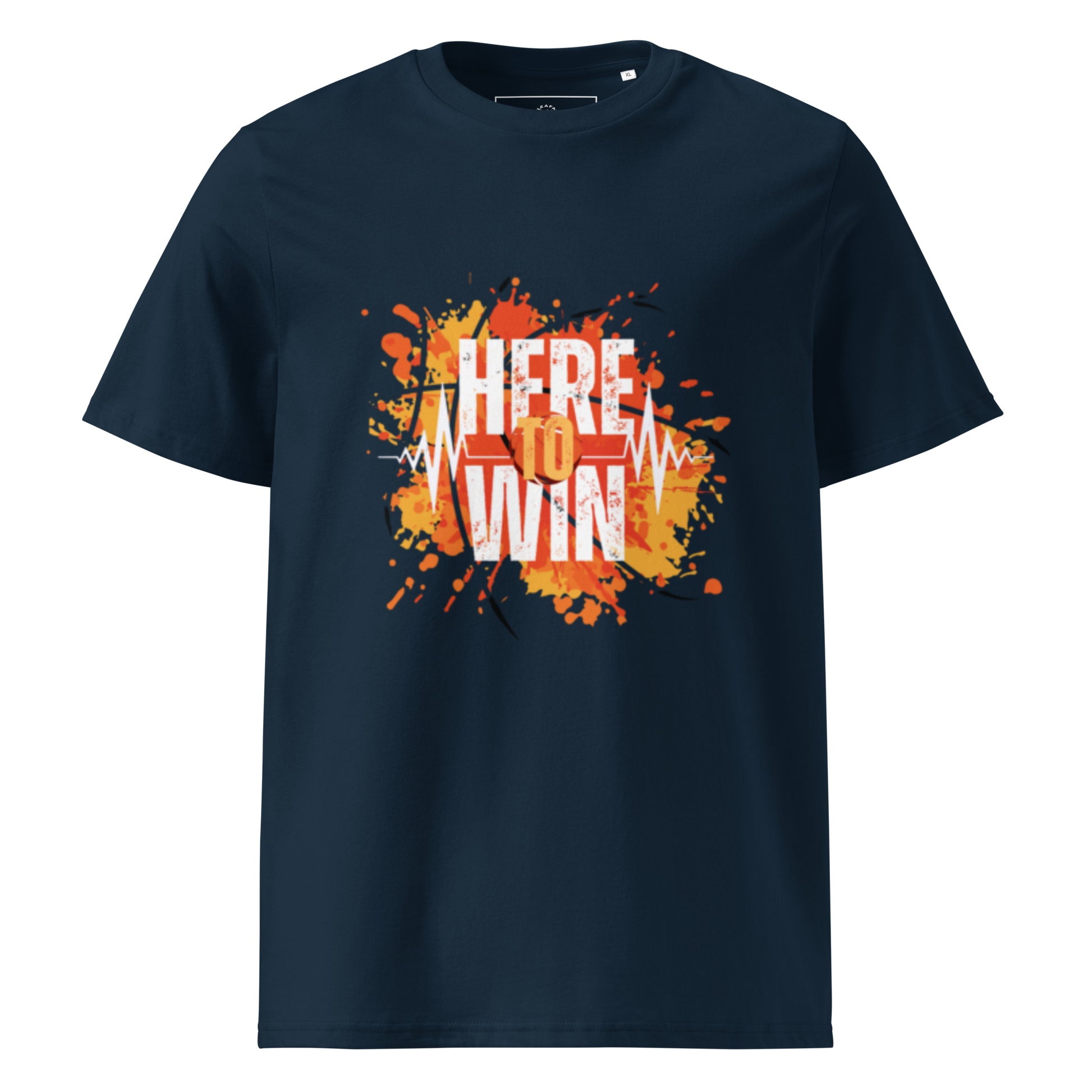 HERE TO WIN- Unisex organic cotton t-shirt - TRIPLE-A