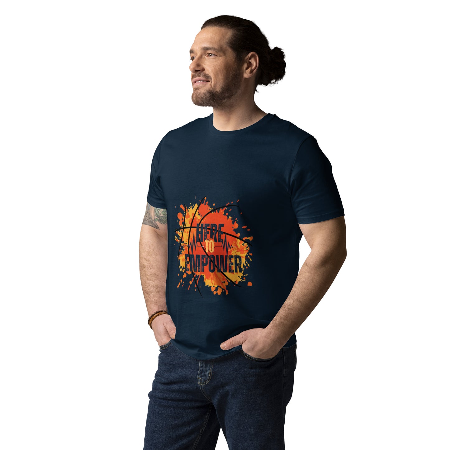 HERE TO EMPOWER- Unisex organic cotton t-shirt - TRIPLE-A
