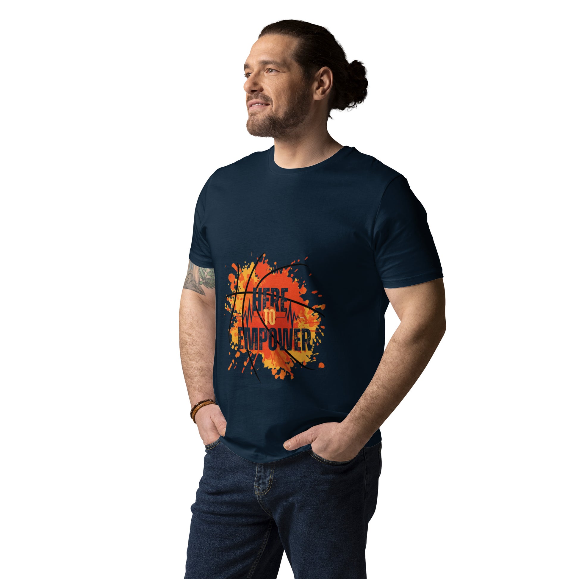 HERE TO EMPOWER- Unisex organic cotton t-shirt - TRIPLE-A