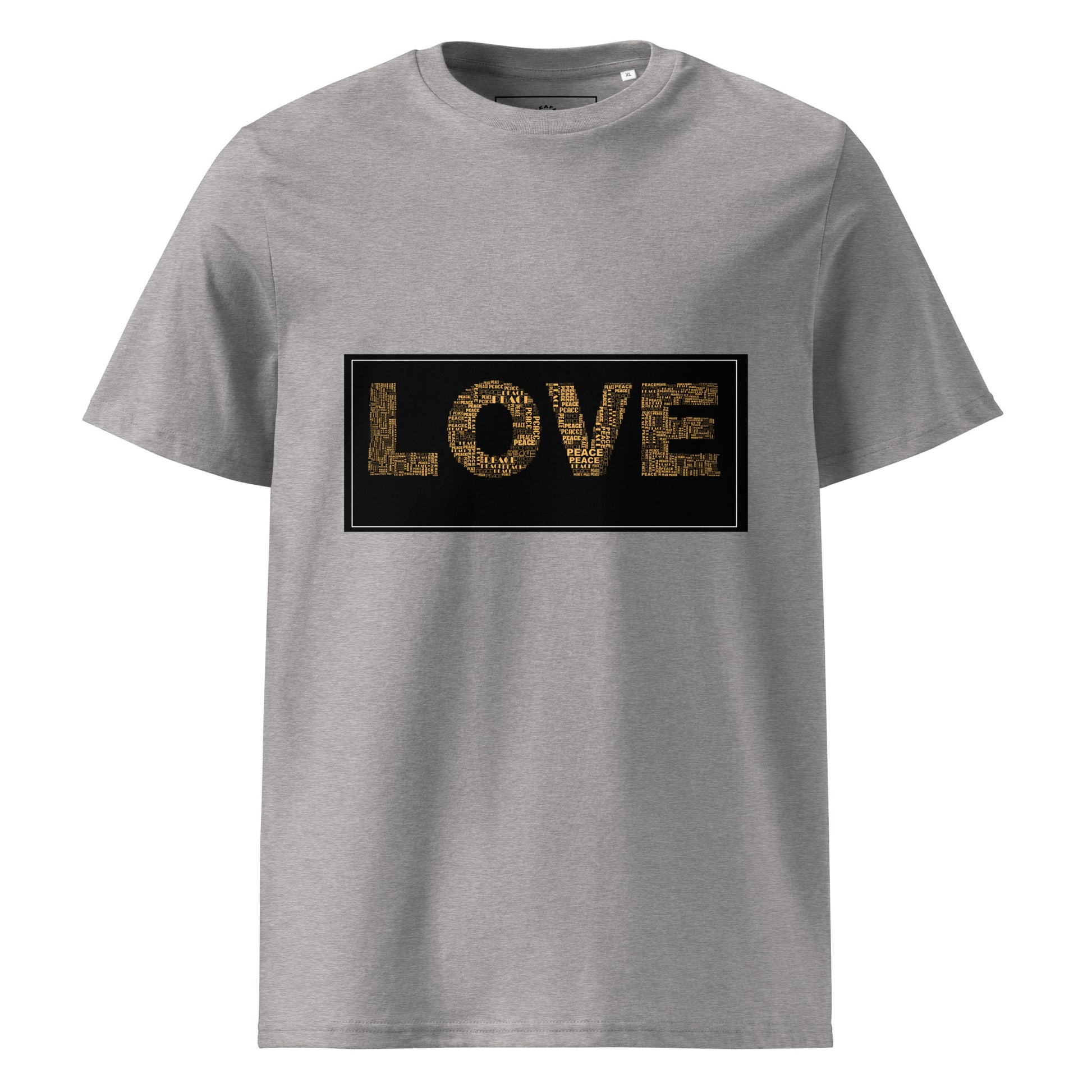 LOVE- Unisex organic cotton t-shirt - TRIPLE-A