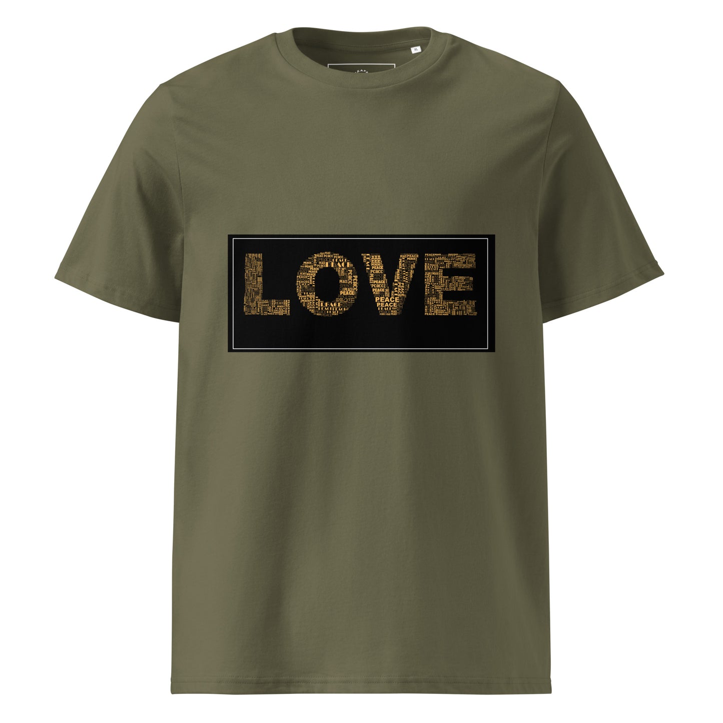 LOVE- Unisex organic cotton t-shirt - TRIPLE-A