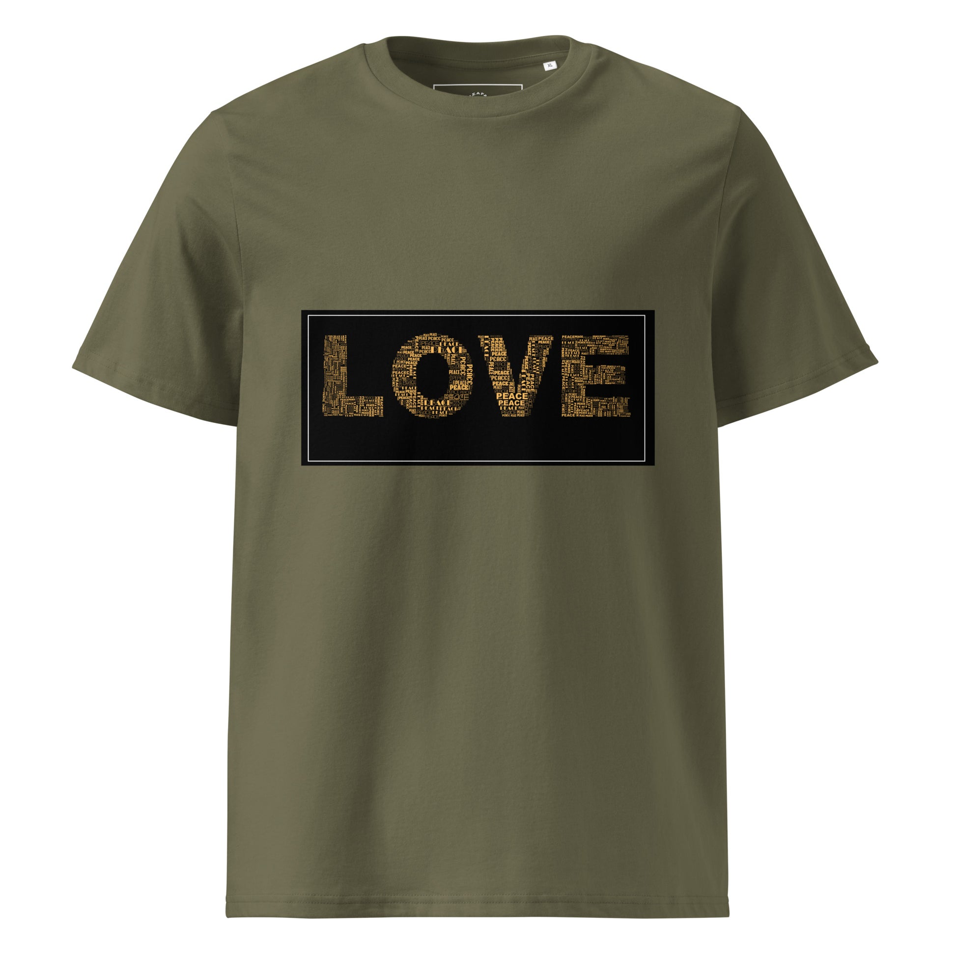 LOVE- Unisex organic cotton t-shirt - TRIPLE-A