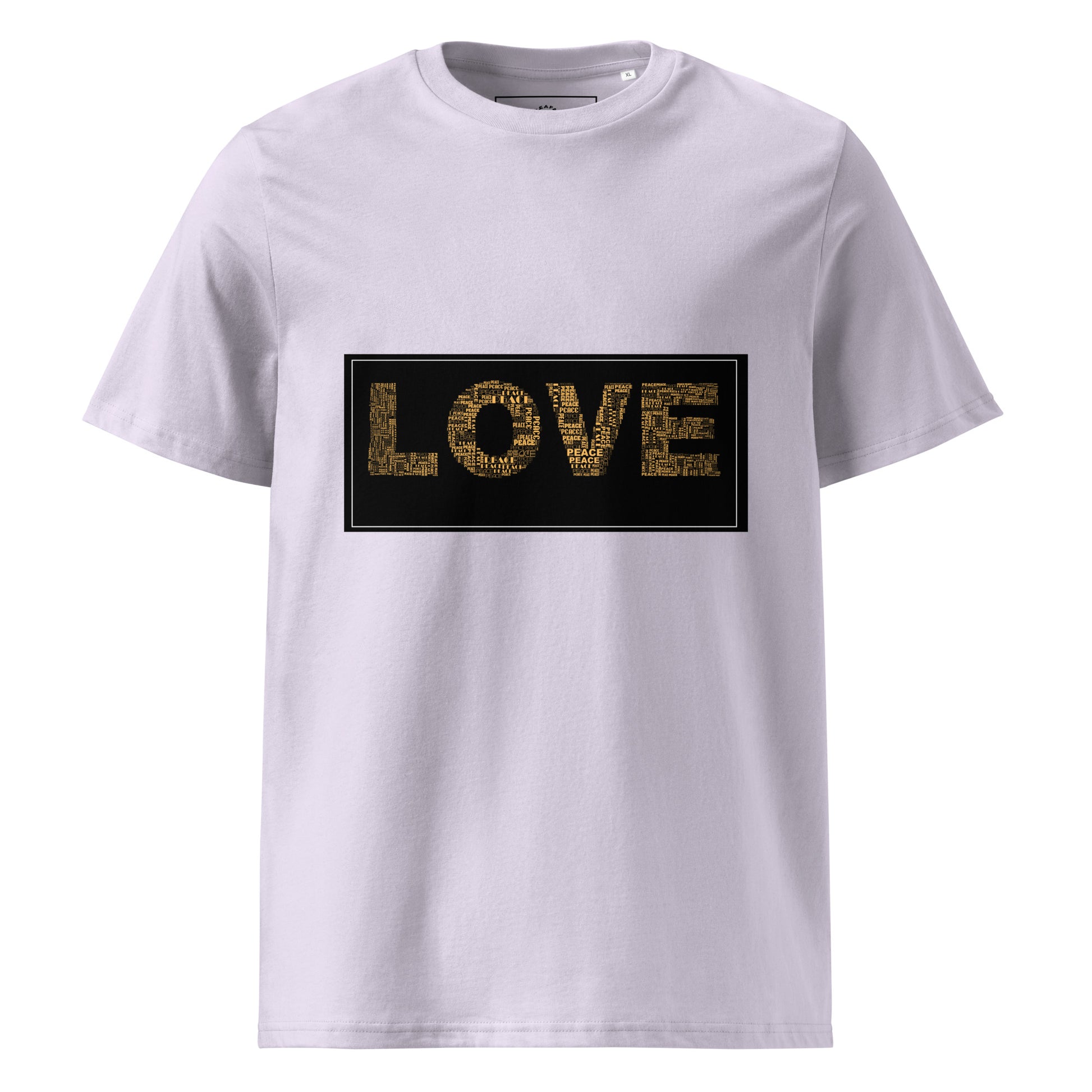 LOVE- Unisex organic cotton t-shirt - TRIPLE-A