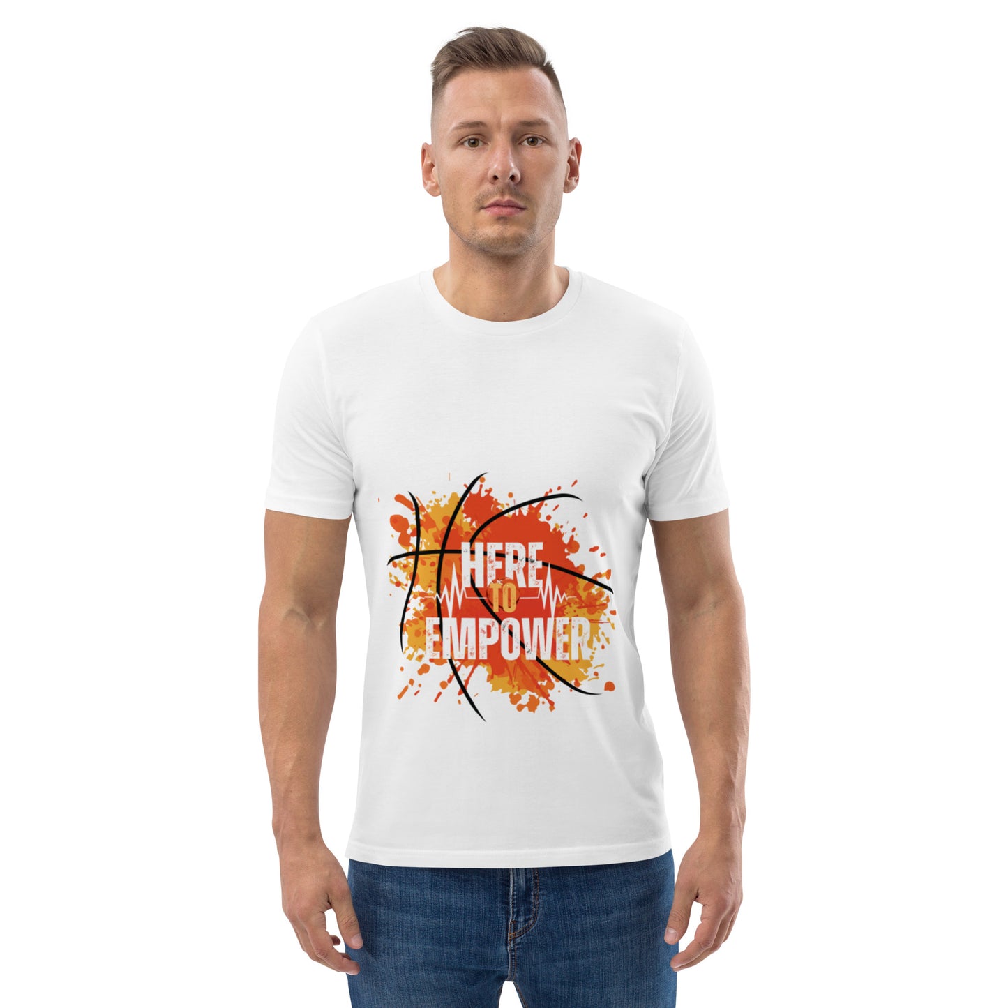 HERE TO EMPOWER- Unisex organic cotton t-shirt - TRIPLE-A