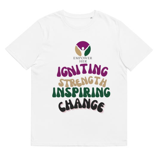 IGNITE- Unisex organic cotton t-shirt - TRIPLE-A