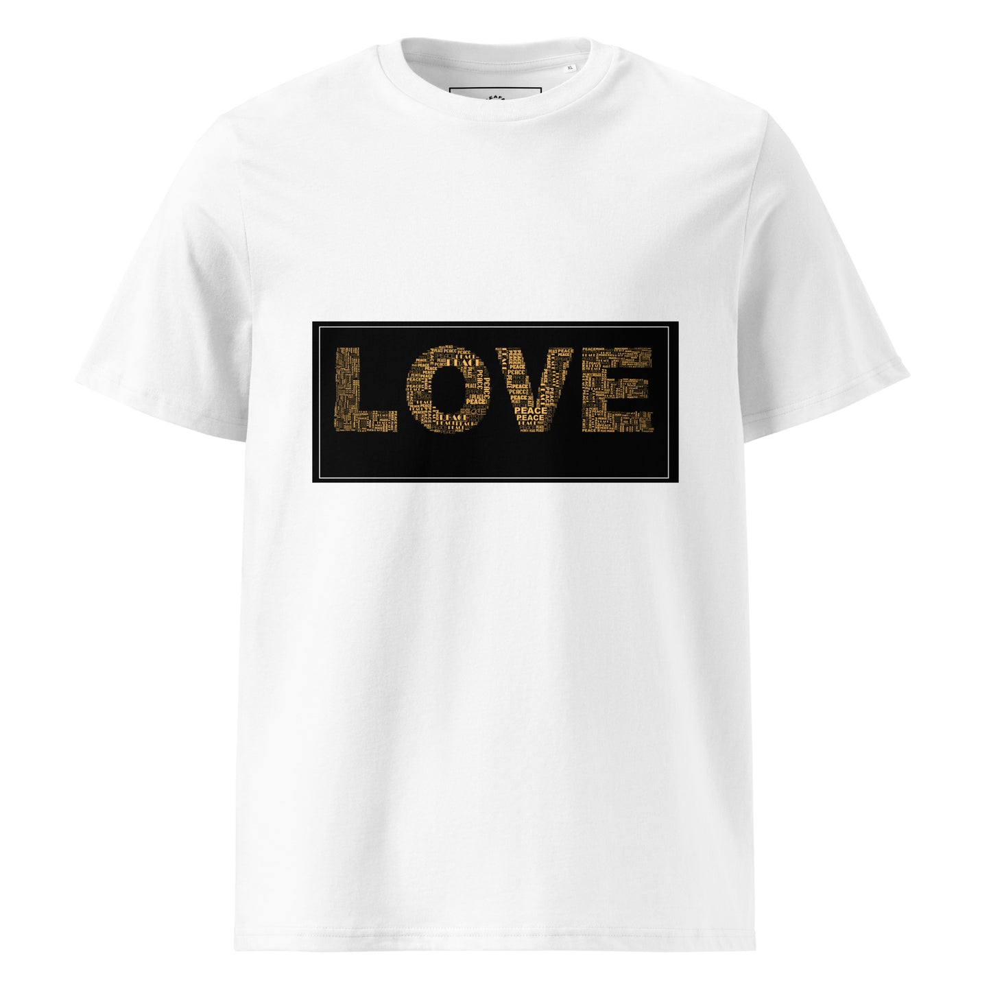 LOVE- Unisex organic cotton t-shirt - TRIPLE-A
