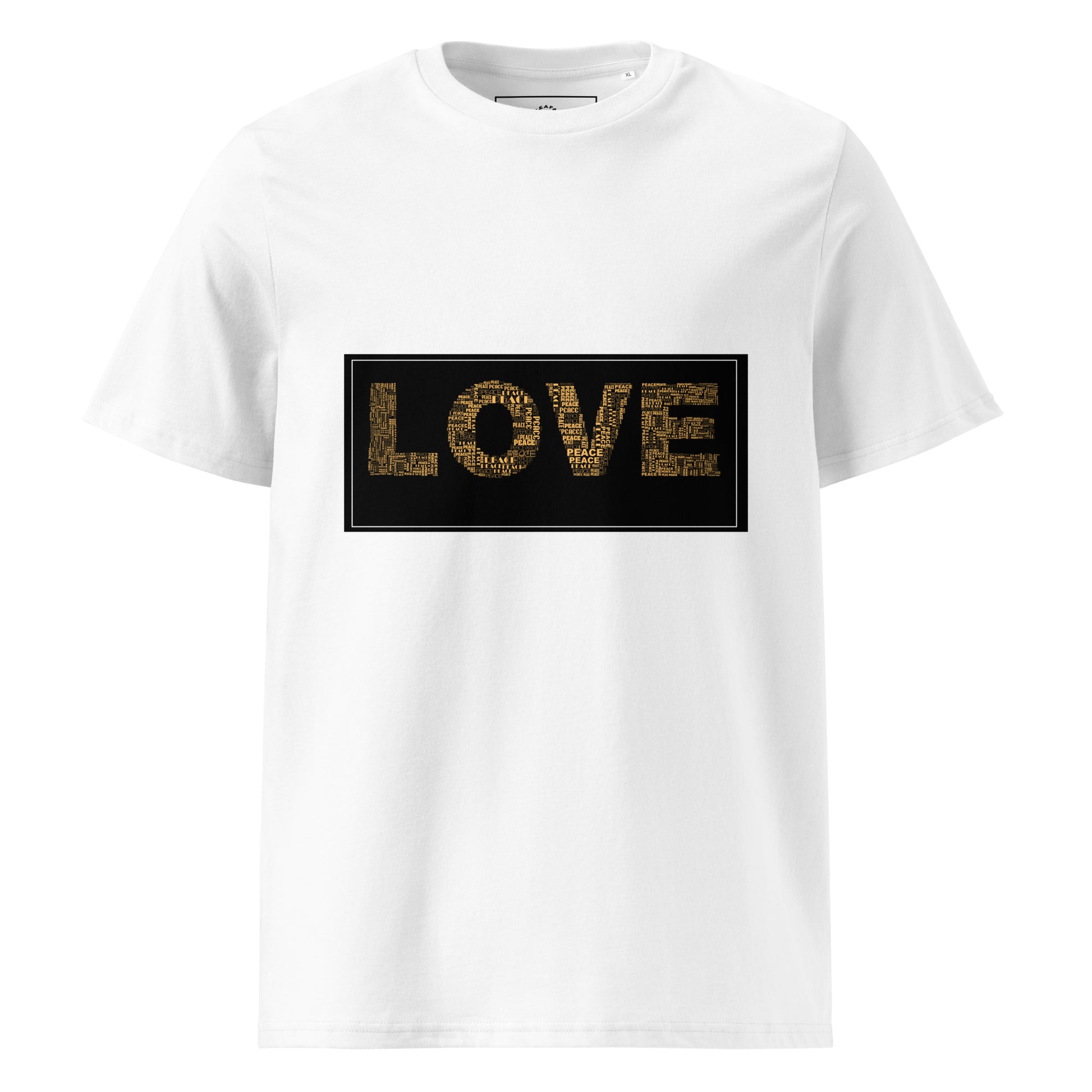 LOVE- Unisex organic cotton t-shirt - TRIPLE-A
