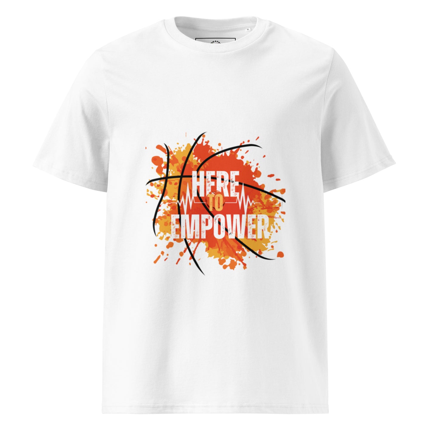 HERE TO EMPOWER- Unisex organic cotton t-shirt - TRIPLE-A