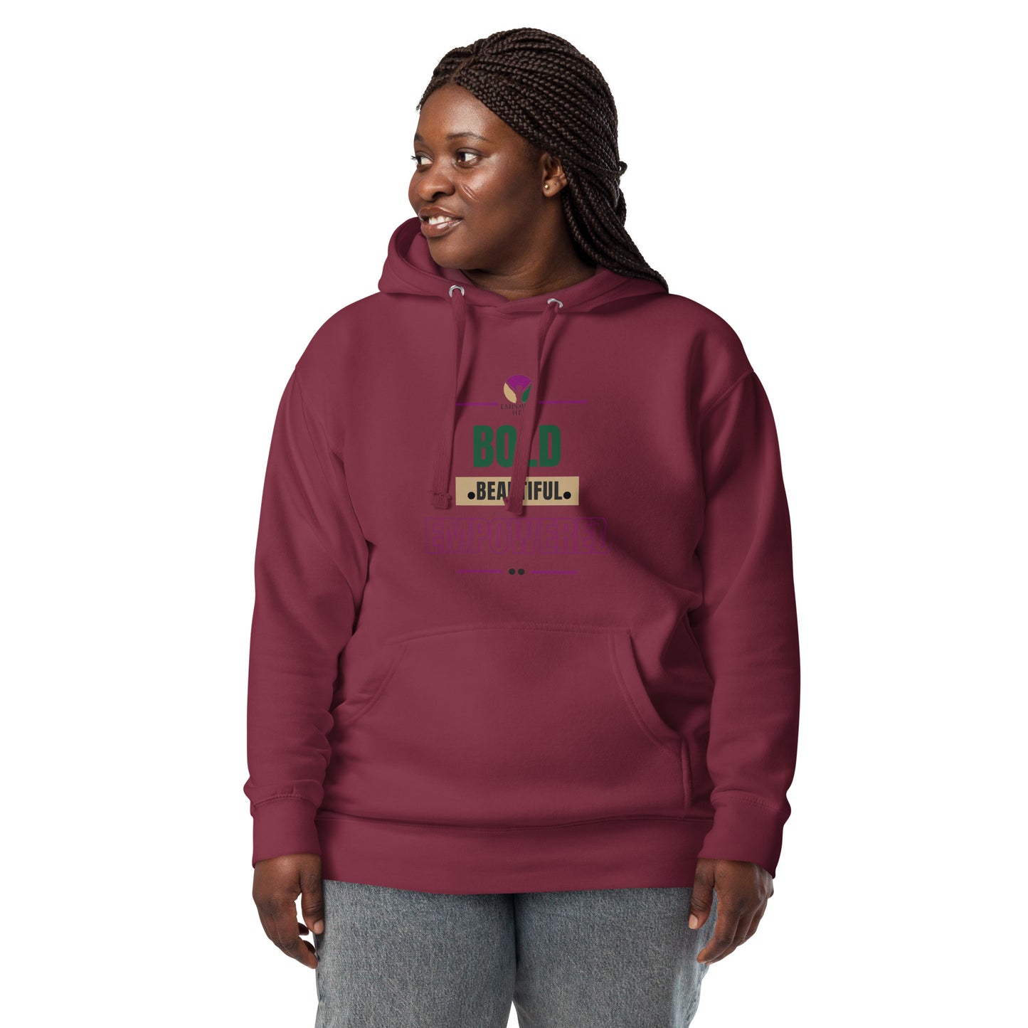 BOLD-Unisex Hoodie - TRIPLE-A