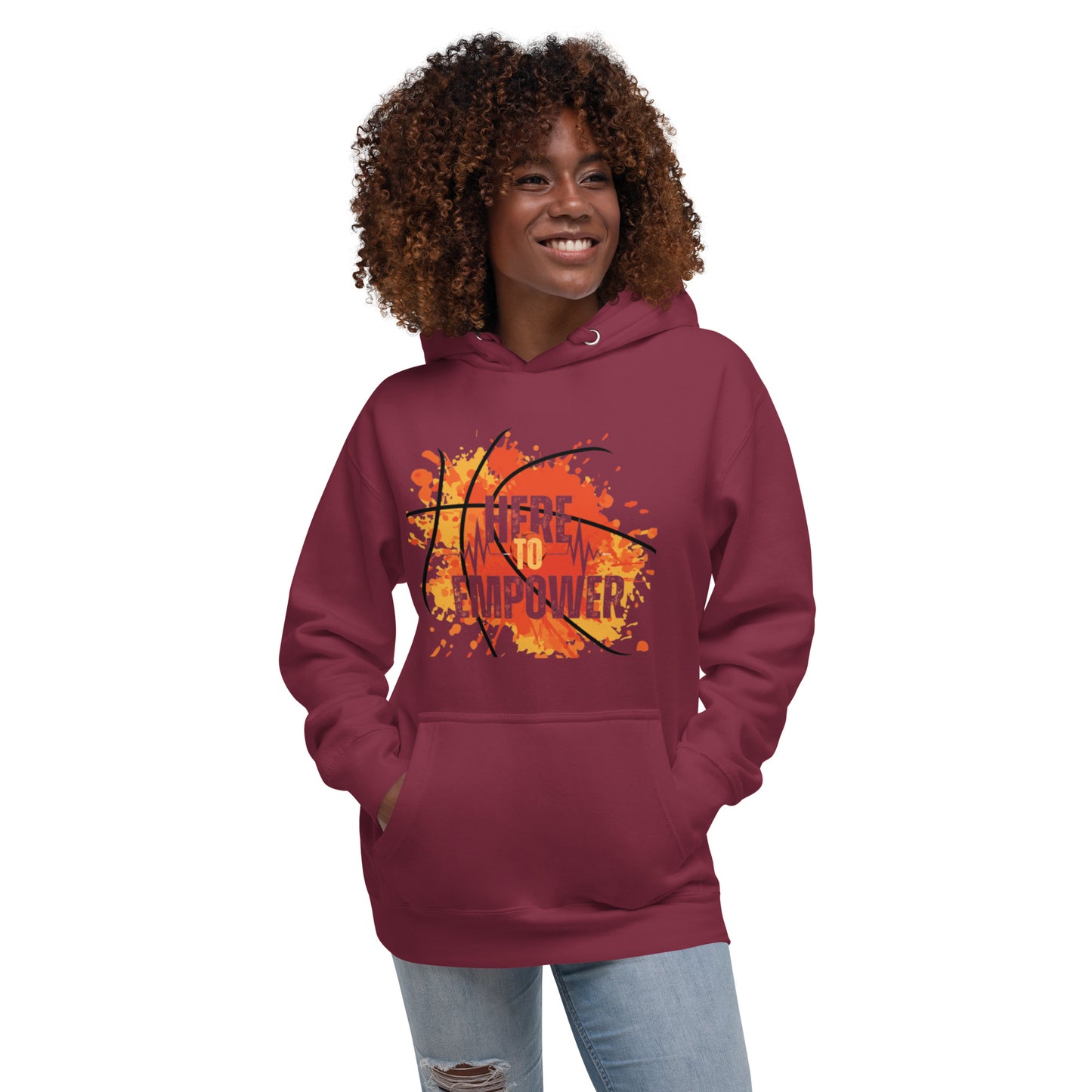 HERE TO EMPOWER- Unisex Hoodie - TRIPLE-A