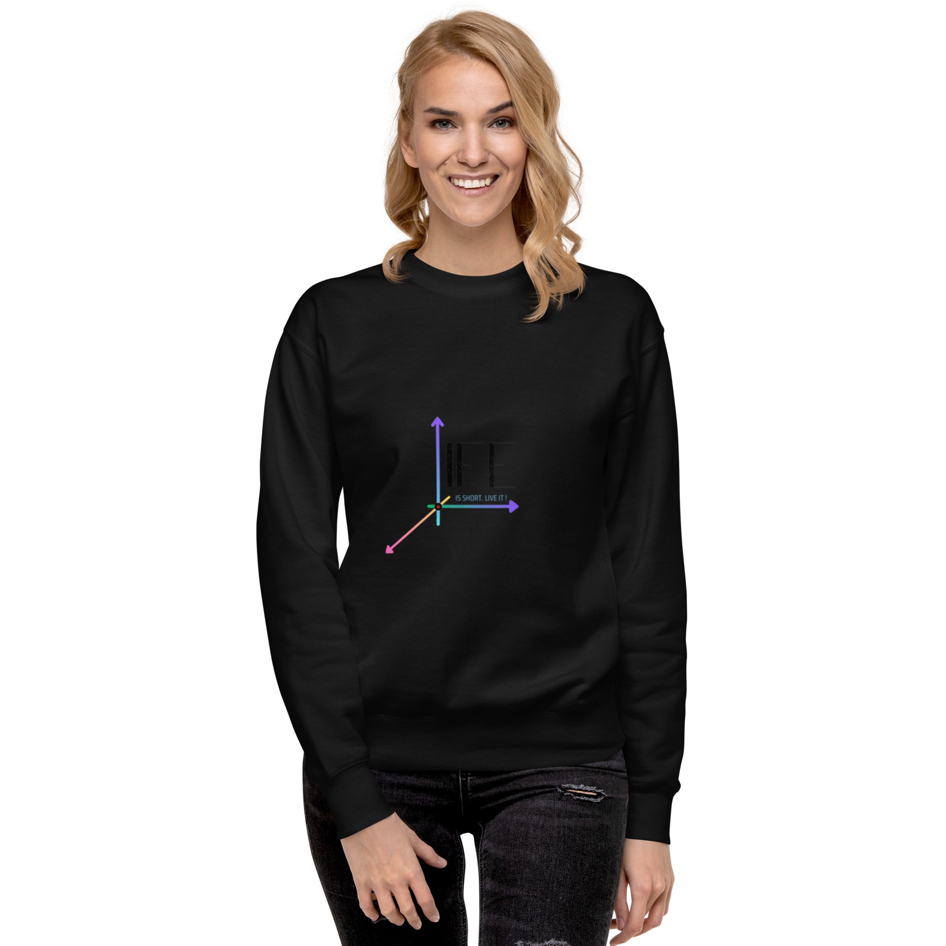 LIFE - Unisex Premium Sweatshirt - TRIPLE-A