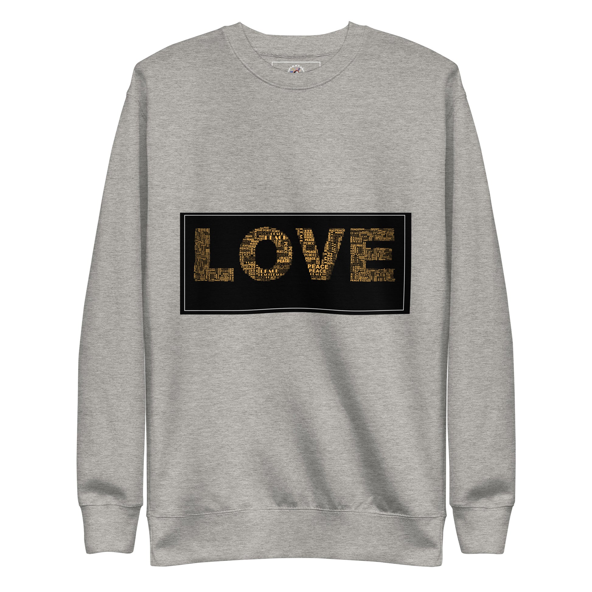 LOVE- Unisex Premium Sweatshirt - TRIPLE-A