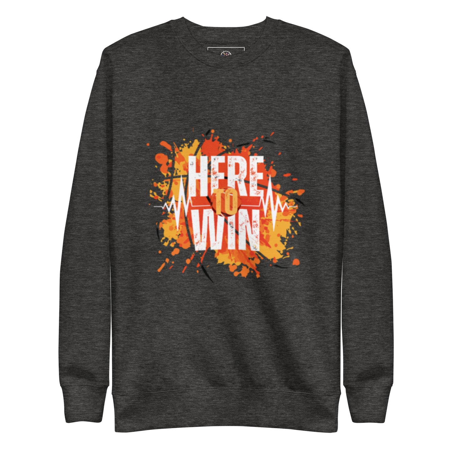 HERE TO WIN- Unisex Premium Sweatshirt - TRIPLE-A