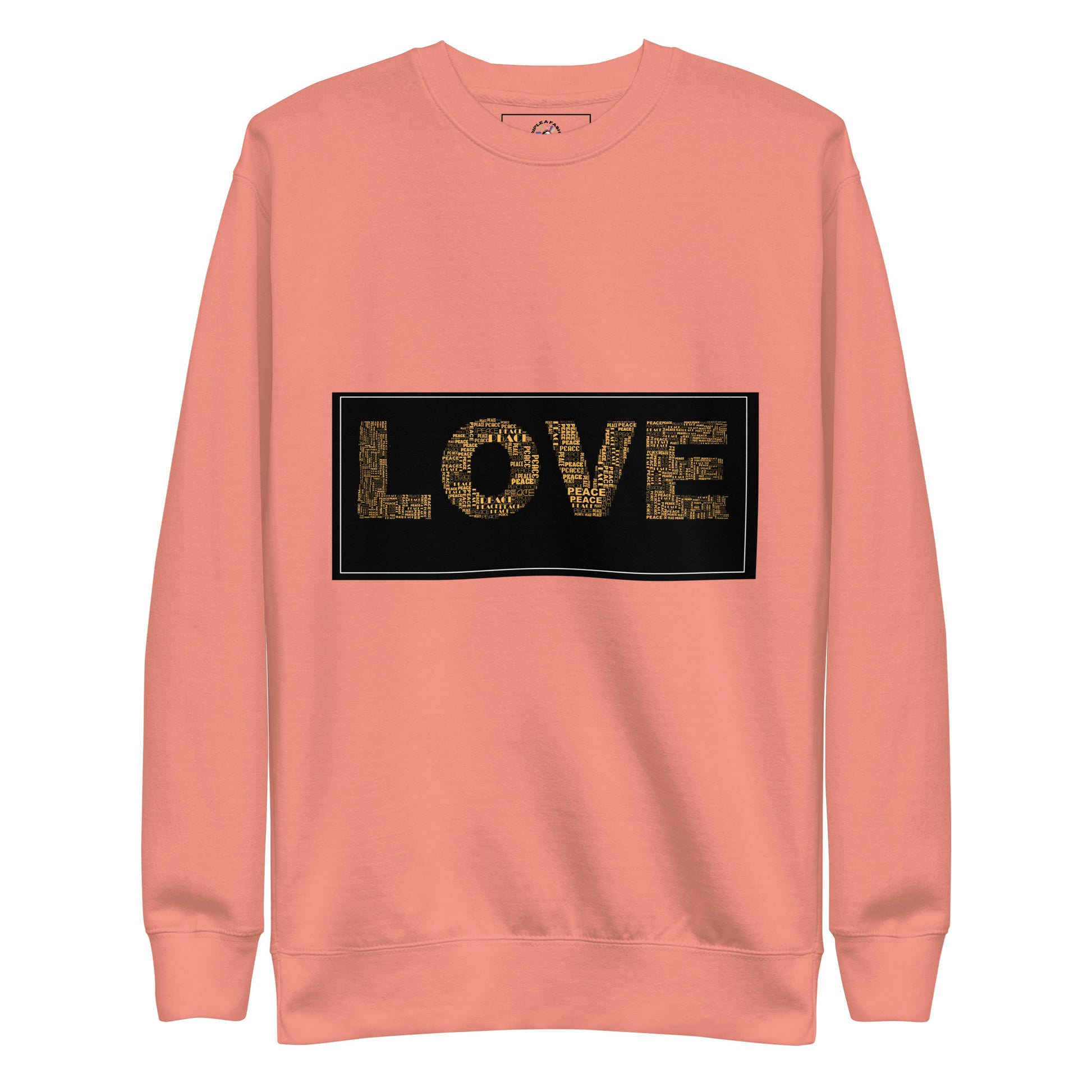 LOVE- Unisex Premium Sweatshirt - TRIPLE-A