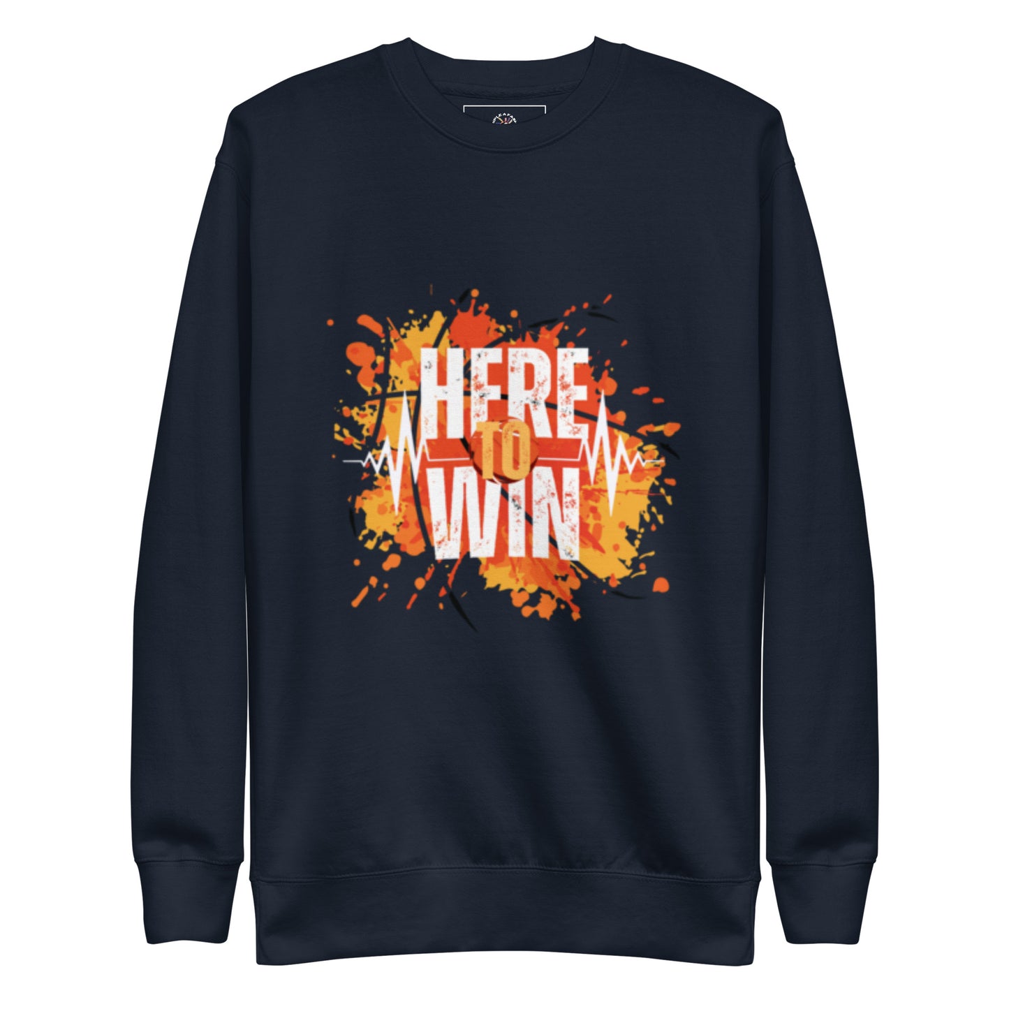 HERE TO WIN- Unisex Premium Sweatshirt - TRIPLE-A