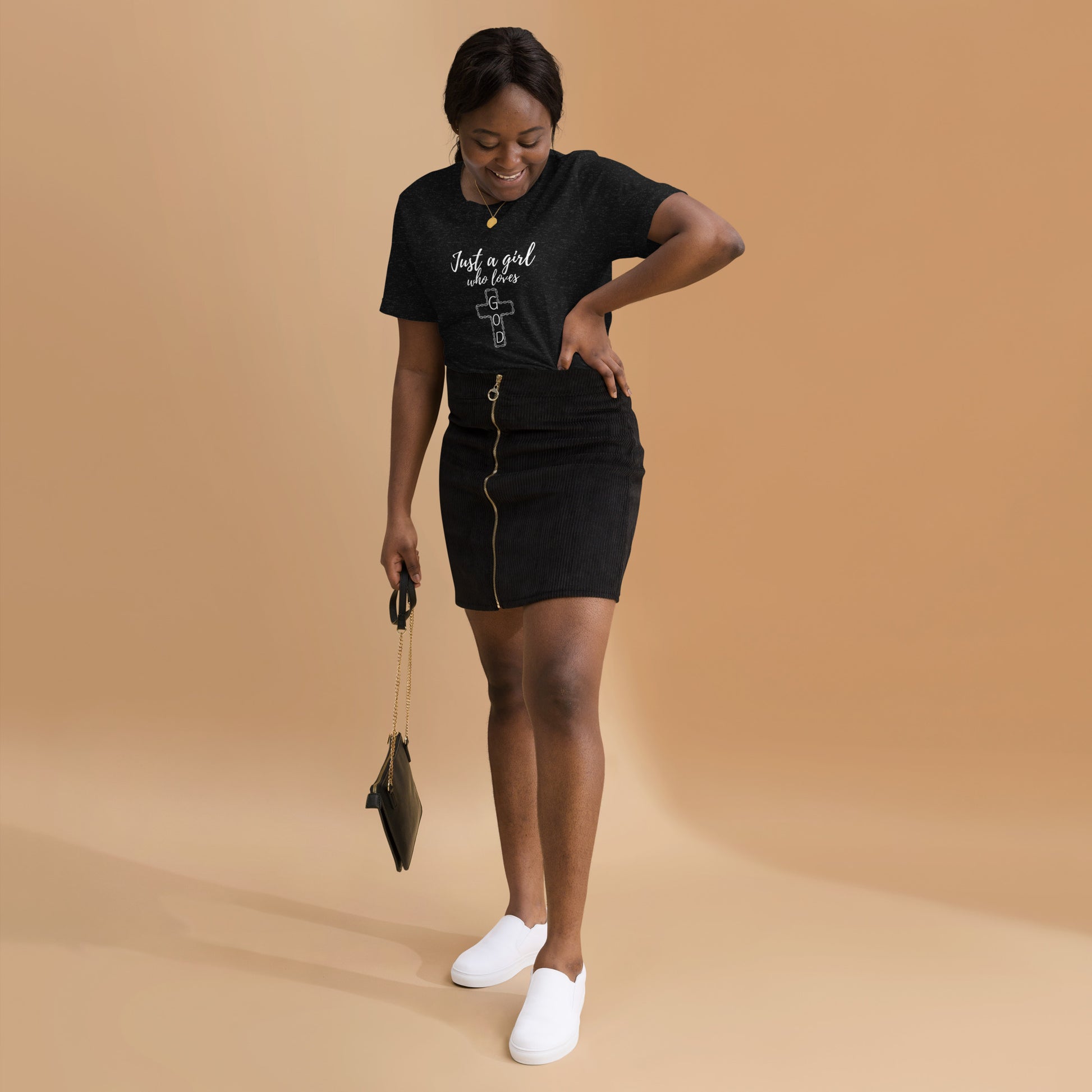 JUST A GIRL- Tee - TRIPLE-A