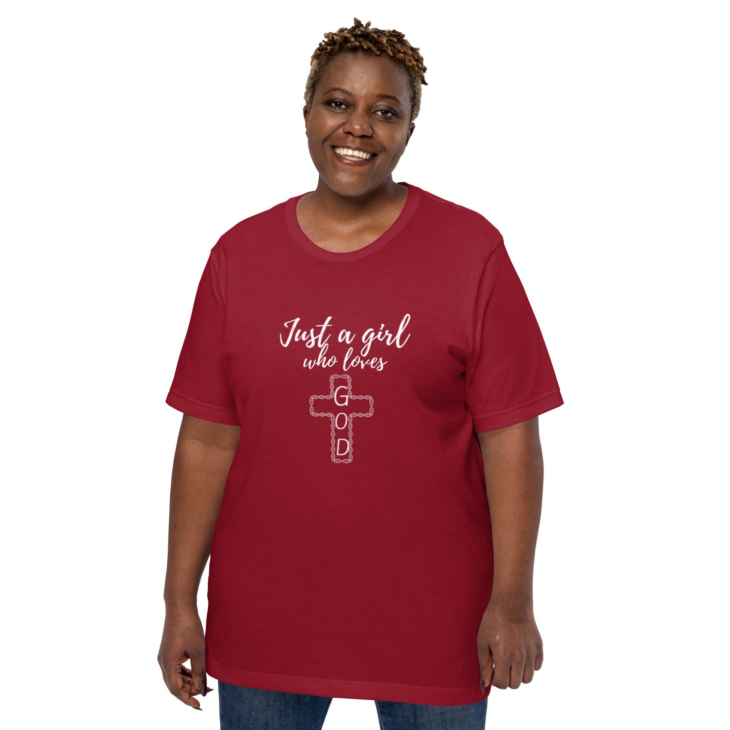 JUST A GIRL- Tee - TRIPLE-A