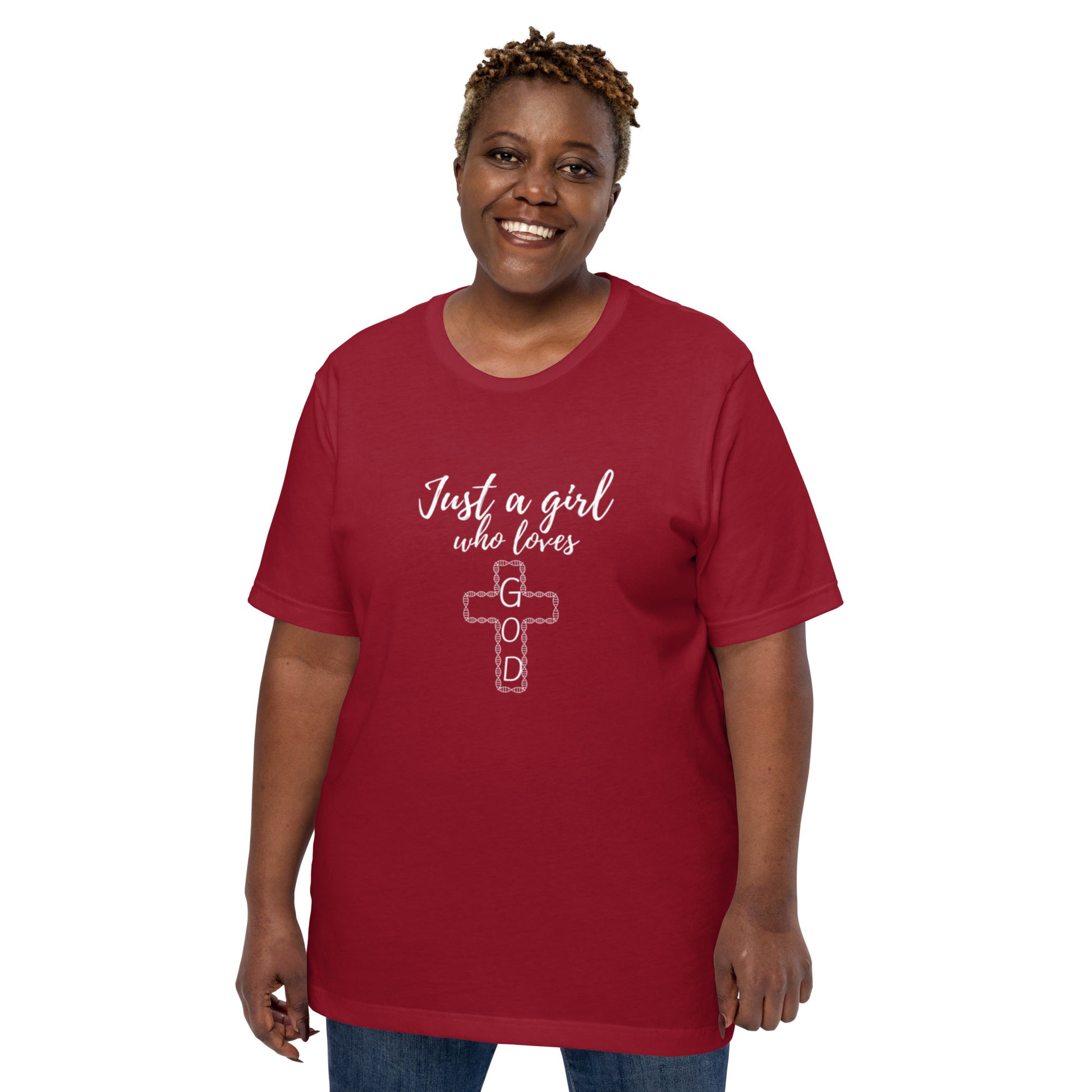 JUST A GIRL- Tee - TRIPLE-A