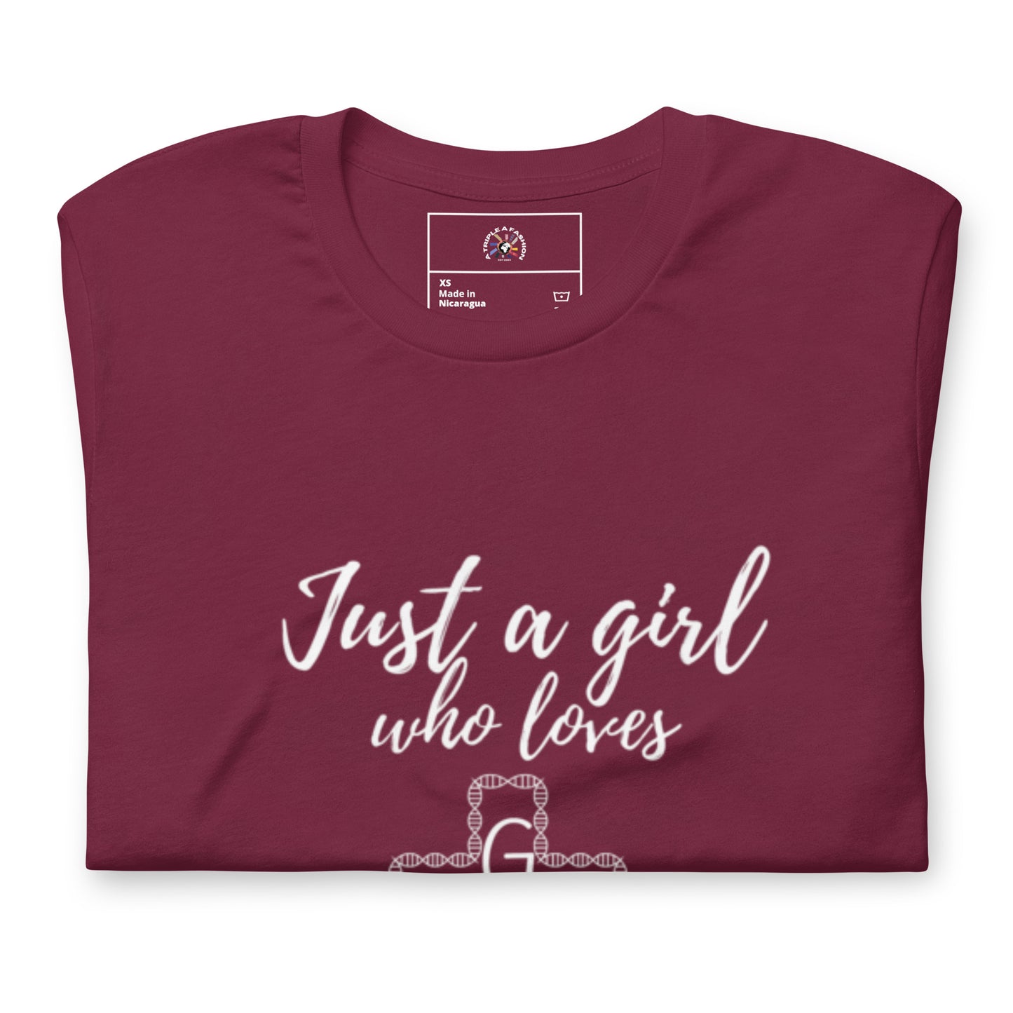 JUST A GIRL- Tee - TRIPLE-A
