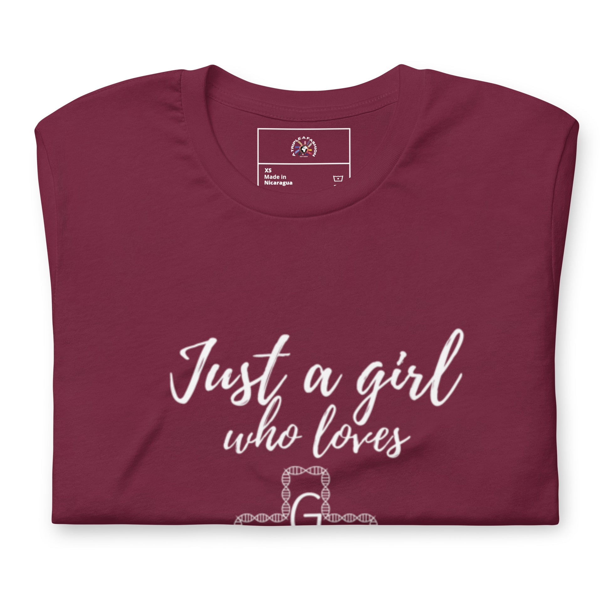 JUST A GIRL- Tee - TRIPLE-A