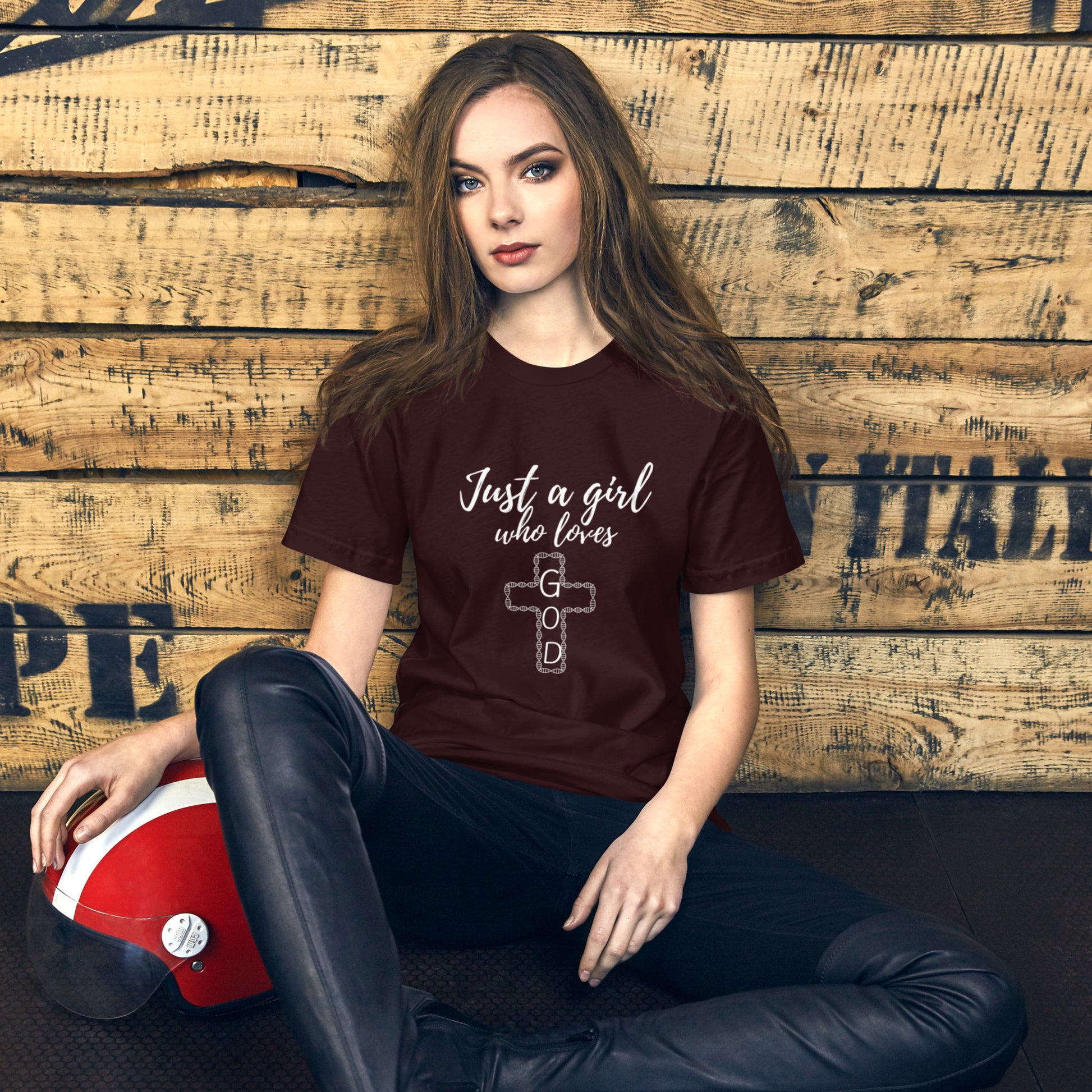 JUST A GIRL- Tee - TRIPLE-A