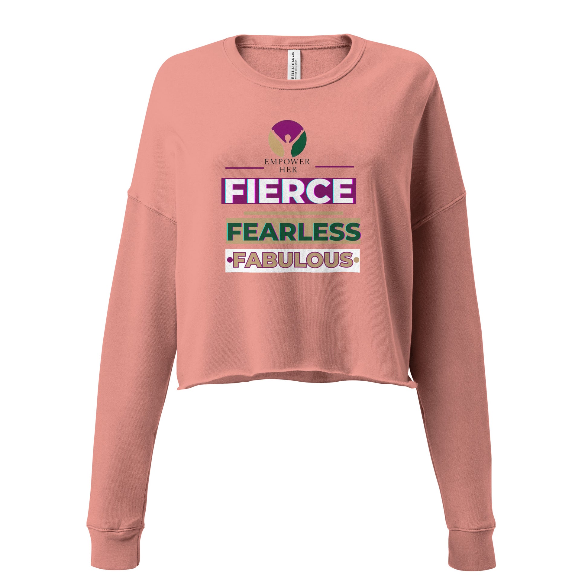FIERCE- Crop Sweatshirt - TRIPLE-A
