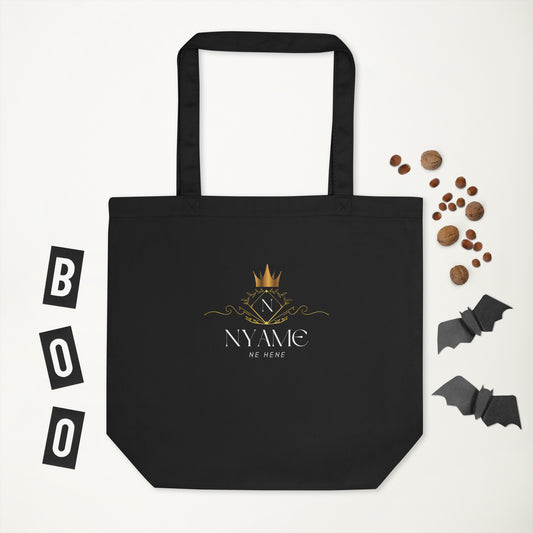 NYAME NE HENE-Eco Tote Bag - TRIPLE-A