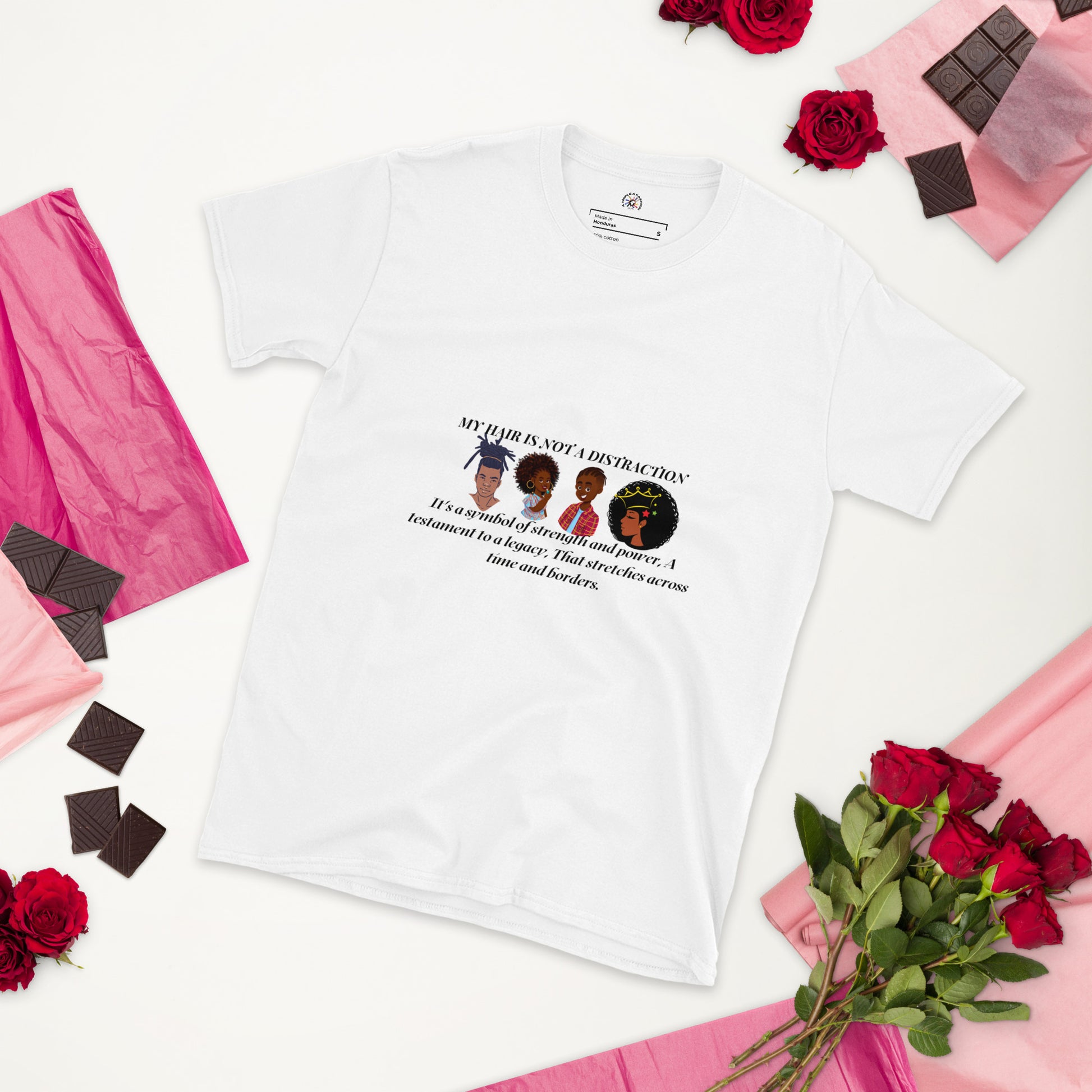 MY HAIR-Short-Sleeve Unisex T-Shirt - TRIPLE-A