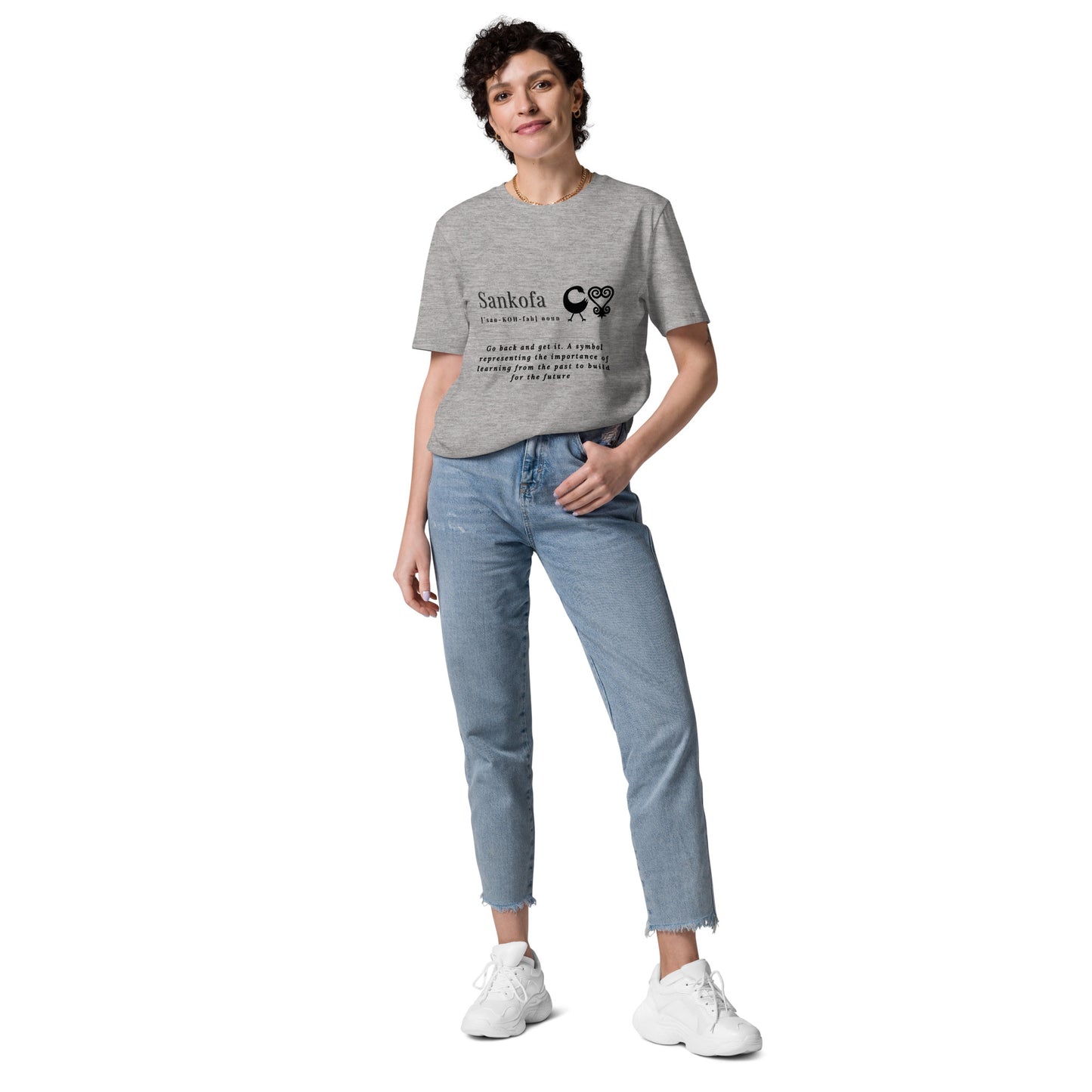 SANKOFA-Unisex Organic Cotton T-Shirt - TRIPLE-A